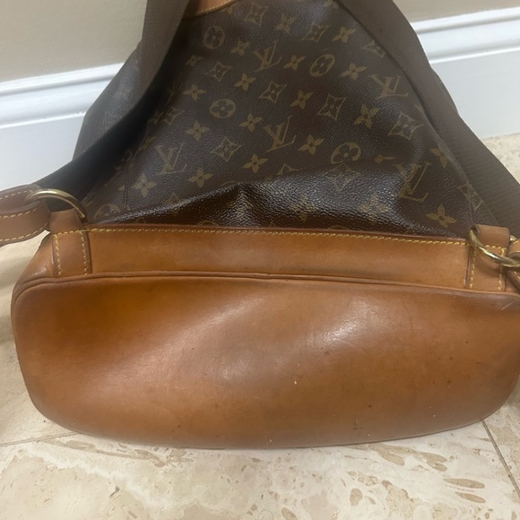 Louis Vuitton Montsouris Backpack MM Brown Canvas Vintage - Picture 3 of 6